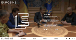 Desktop Screenshot of eurozine.com